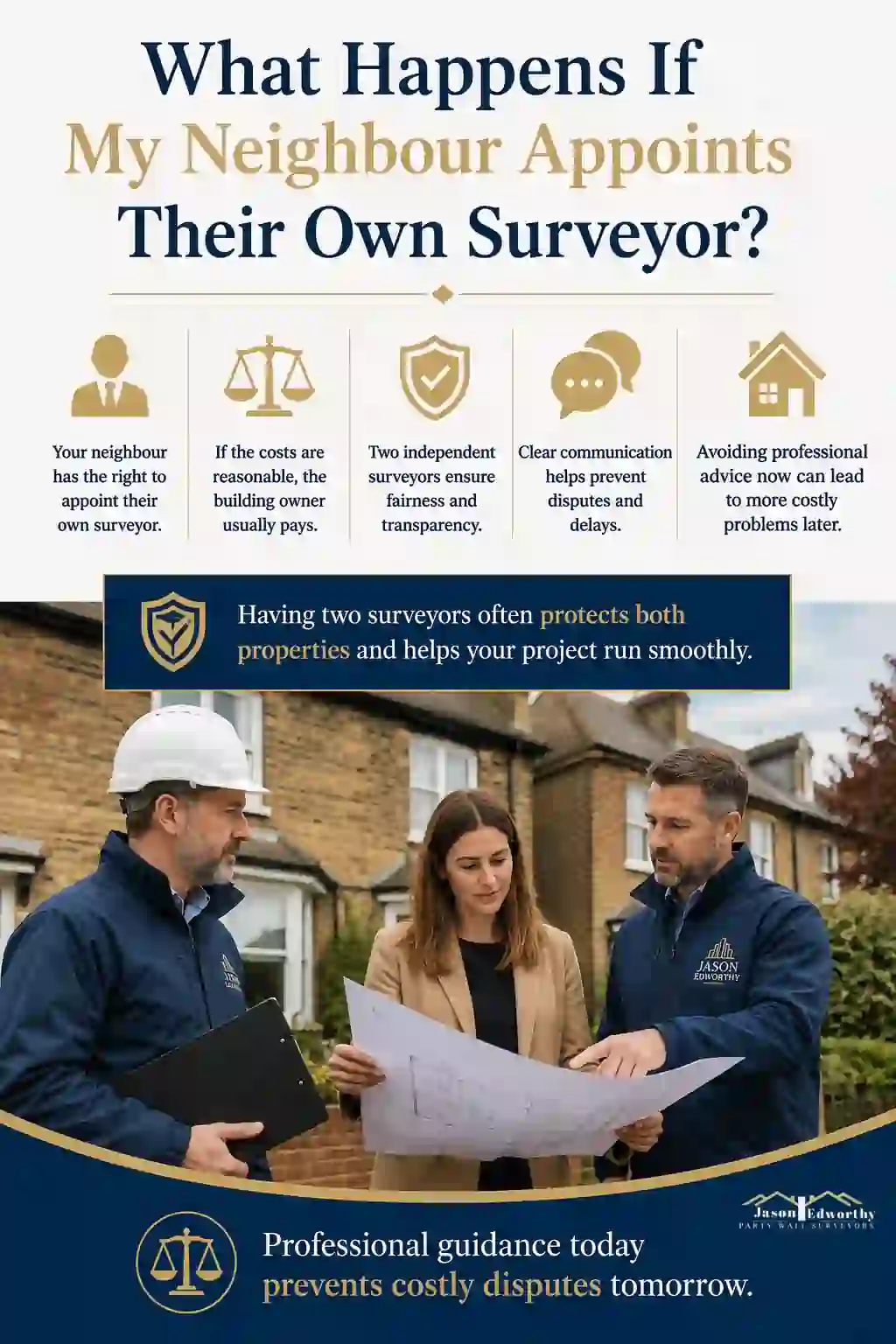 What Happens If My Neighbour Appoints Their Own Surveyor Keighley?